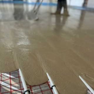 Anhydrit - lité podlahy